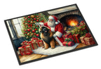 Leonberger and Santa Claus Doormat