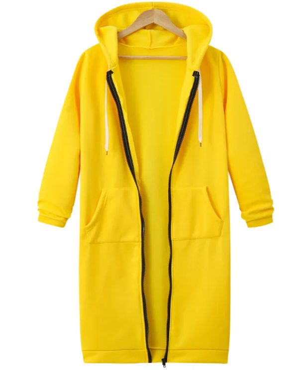 Women's Long Hooded Jacket
