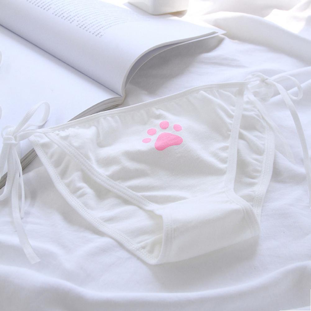 Cute Lolita Animation Print Low Waist Ladies Panties