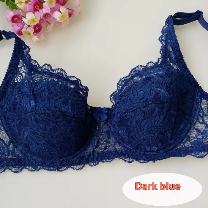 Breathable Lace Push Up Bra Set