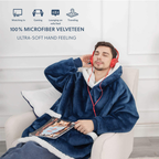 Lambs Wool Hoodie Blanket | Streetwear