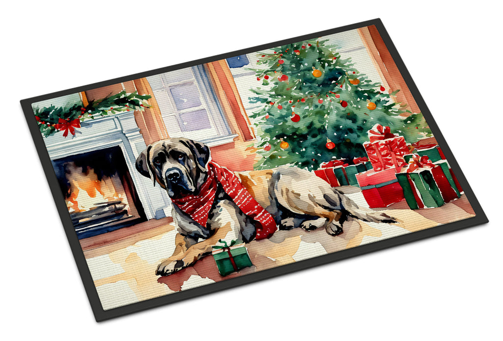 Mastiff Cozy Christmas Doormat