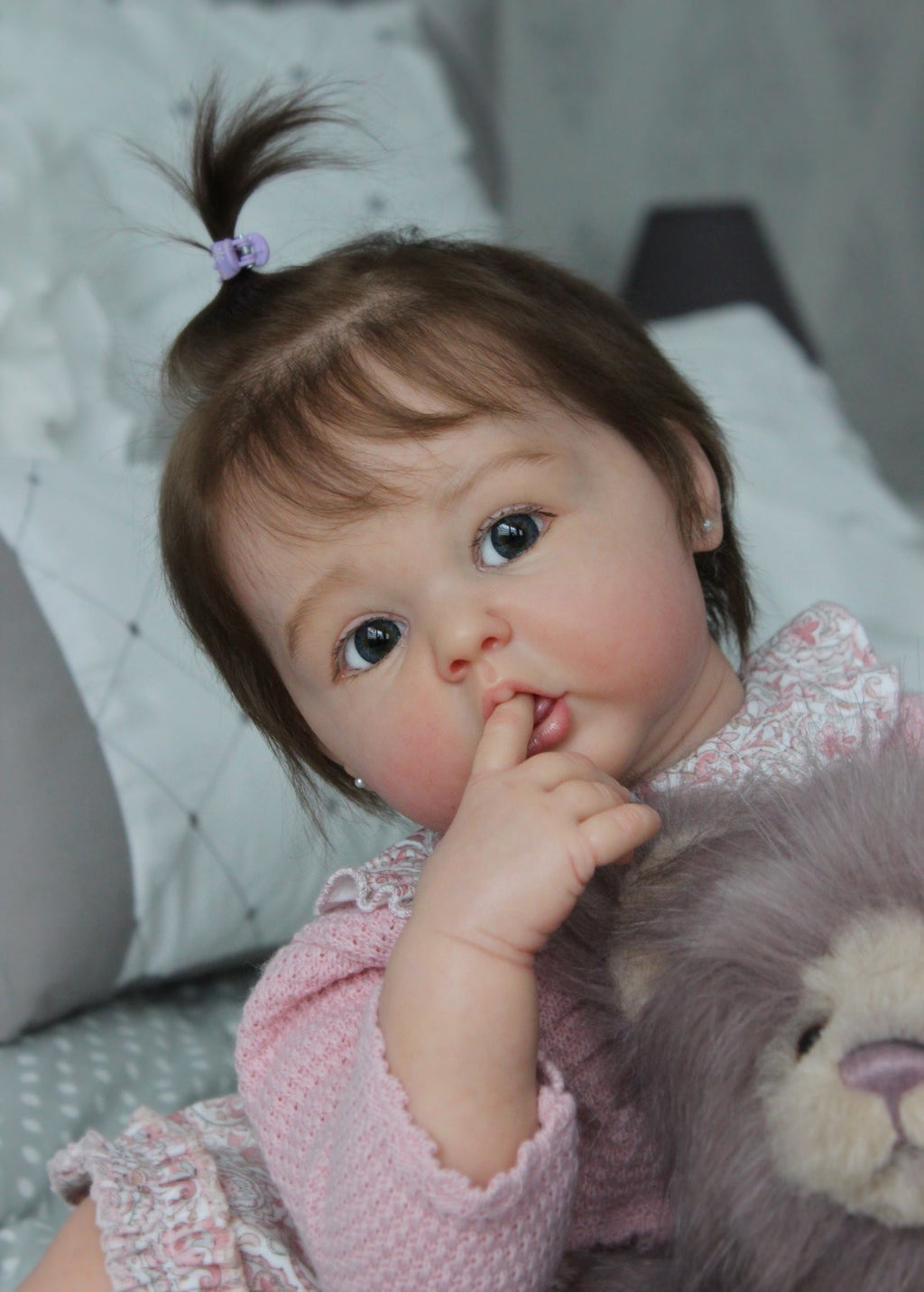 NPK 60cm Cloth Body Reborn Baby Doll for Resale