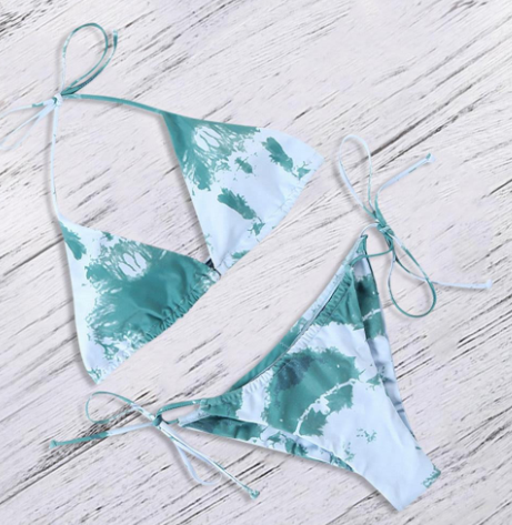 Women's High-Waist Leopard Print Bikini