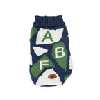 Knitted Dog Sweater with Letter Print for Small/Medium