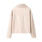 Women Vintage Full Sleeve Short Coat