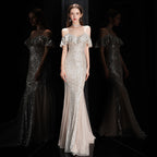 Elegant Women's Camisole Evening Dress for Fashion