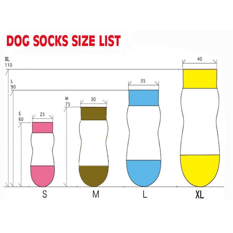 Printed Christmas Socks for Dogs and Pets