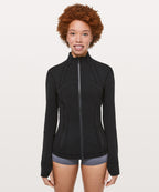 Reversible Brushed Jacket for Ladies Yoga Wear