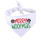 Large Single Layer Christmas Bandana for Dogs & Cats