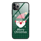 Tempered Glass Christmas Phone Case Protective Cover | Protective Cover