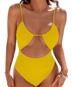 [Unpriced] Women's One-Piece Fashion Swimsuit