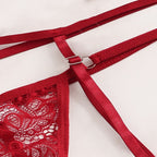 Lingerie Set with Neck and Leg Rings, Wholesale 1732