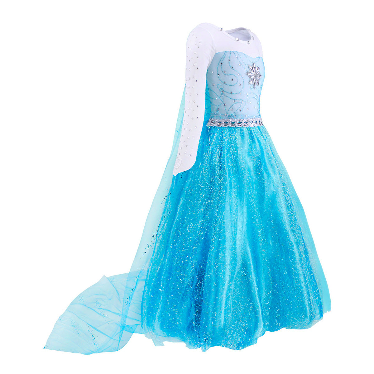 2024 Christmas Elsa Princess Dress for Girls