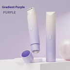 Dual-Head Electric Shaver Painless Women's Epilator Bikini Hair Removal Device Automatic Hair Trimmer Underarm Facial Lips Leg