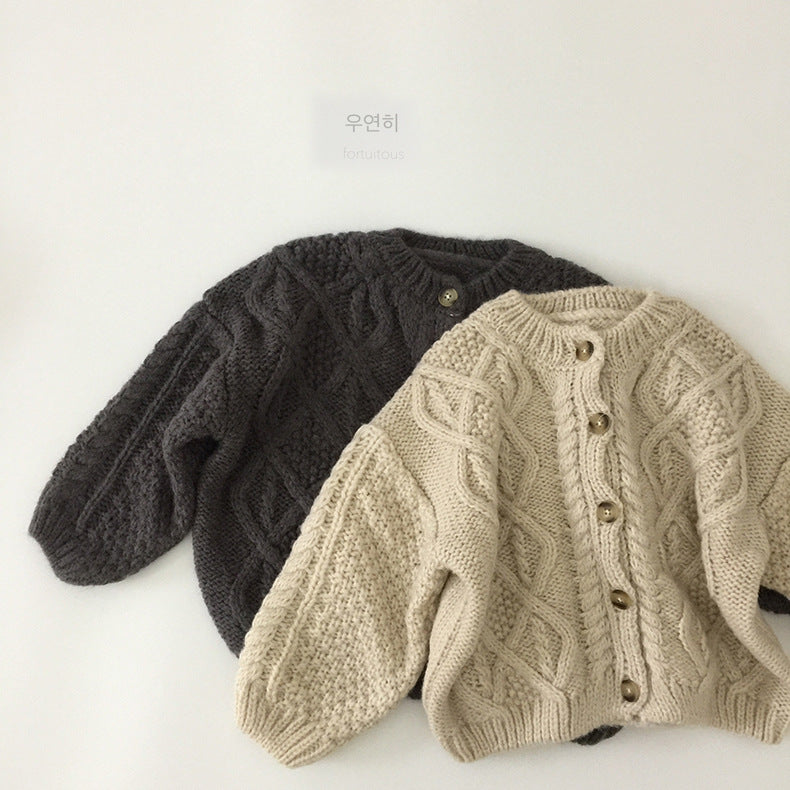 Korean Children's Loose Long-sleeved Sunscreen Cardigan