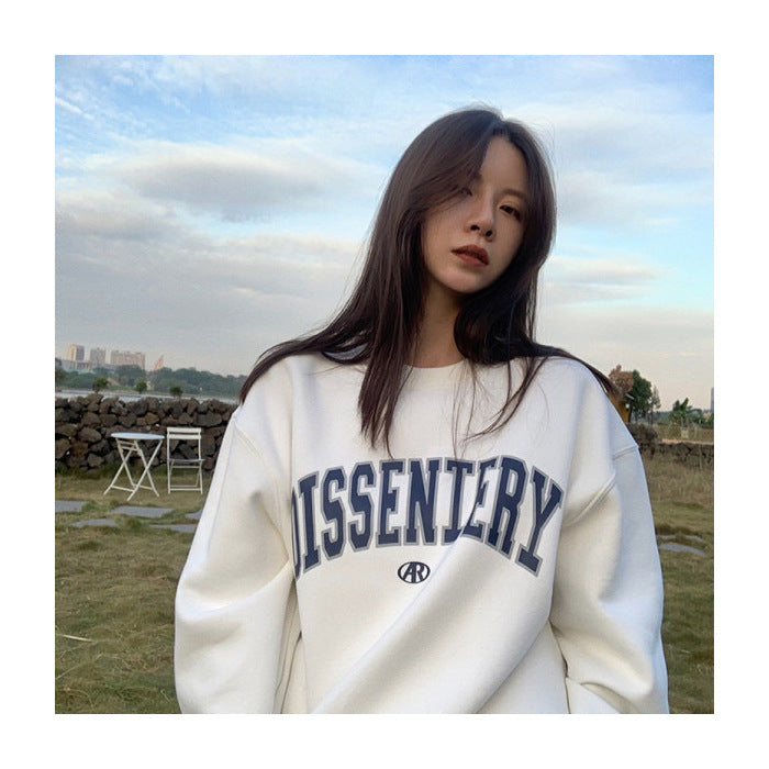 3D Printed Cotton Letter Sweater