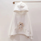 Kawaii Bear Ears Hoodie for Girls - Japanese Style | Streetwear