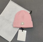 New Women's Winter Knitting Wool Hat | Embroidered Cap