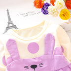 2019 Fall Girls' Cotton Long Sleeve Princess Dress