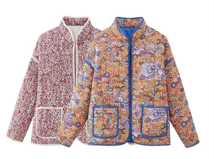 Decorative Cardigan Cotton Jacket