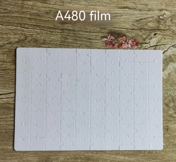 A4 Blank Pearlescent Puzzle Thermal Transfer DIY
