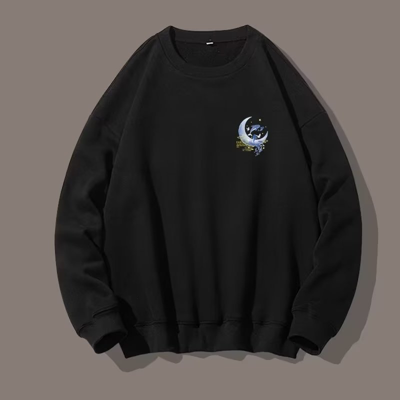 Men's Long Sleeve Hoodie with Japan Streetwear Print | Streetwear