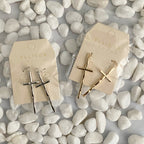 Slim And Stylish Cross Earrings | Christian Jewelry