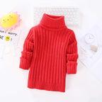 Spring and Autumn Baby Turtleneck Sweater