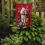 Poodle Holiday Christmas Garden Flag