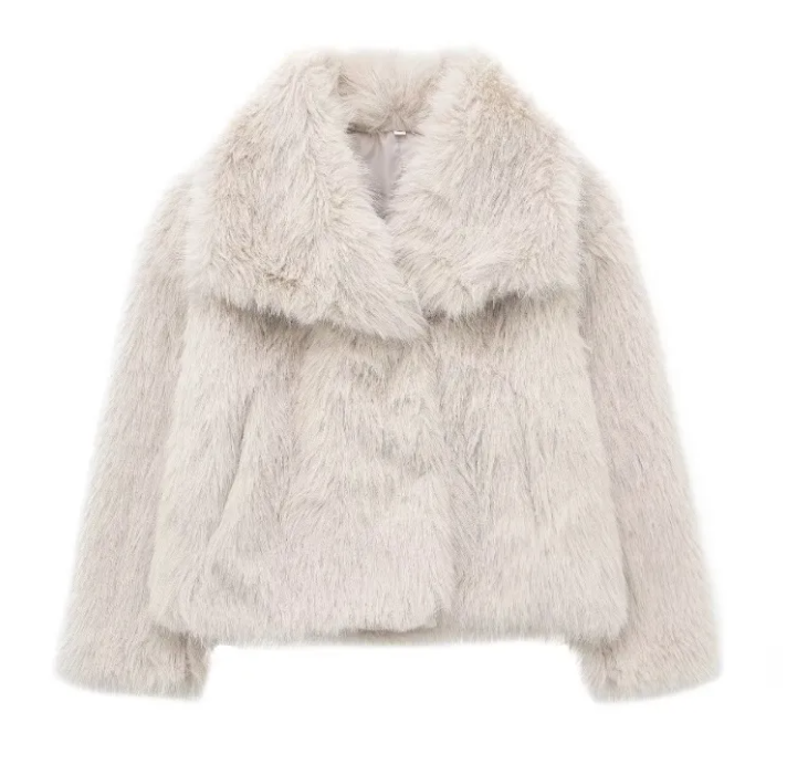Street Hipster Faux Fur Coat