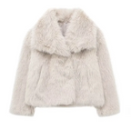 Street Hipster Faux Fur Coat