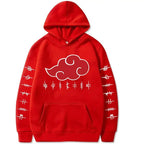 Akatsuki Cloud Hoodie Unisex Fashion Pullover Top | Streetwear