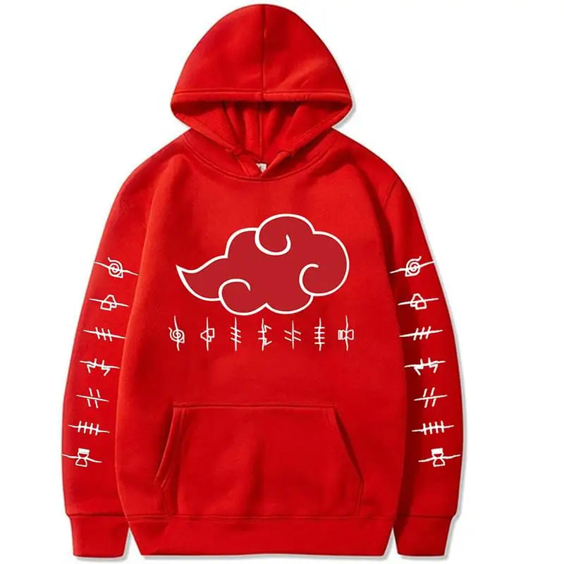 Akatsuki Cloud Hoodie Unisex Fashion Pullover Top | Streetwear