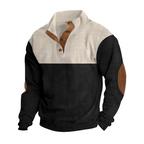 Casual Button Sweatshirt | Streetwear