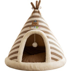 Knitted Warm Santa Pet Bed