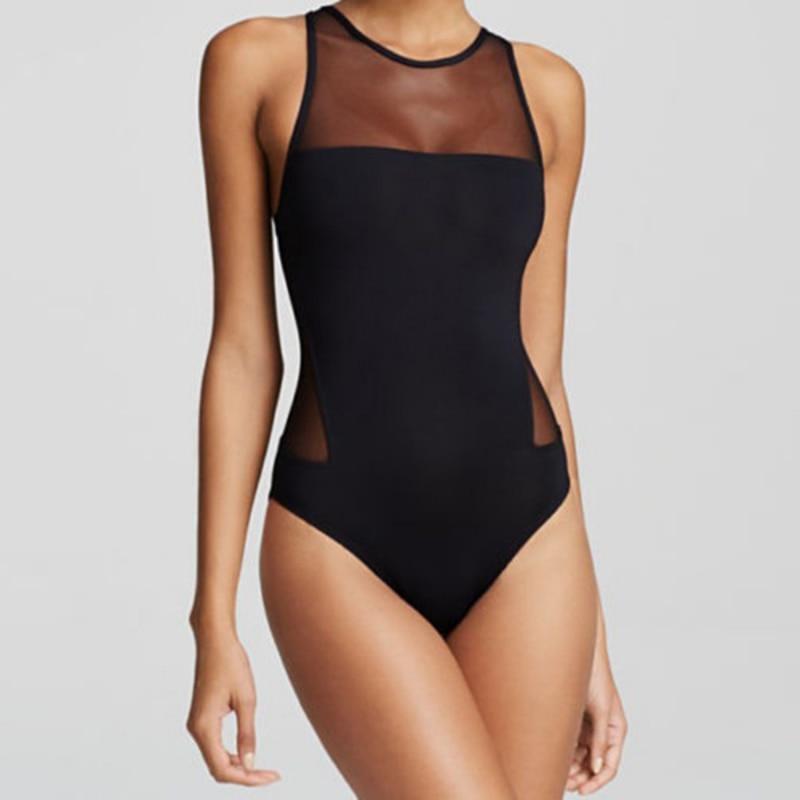 Bikini and One-Piece Mesh Swimwear Collection