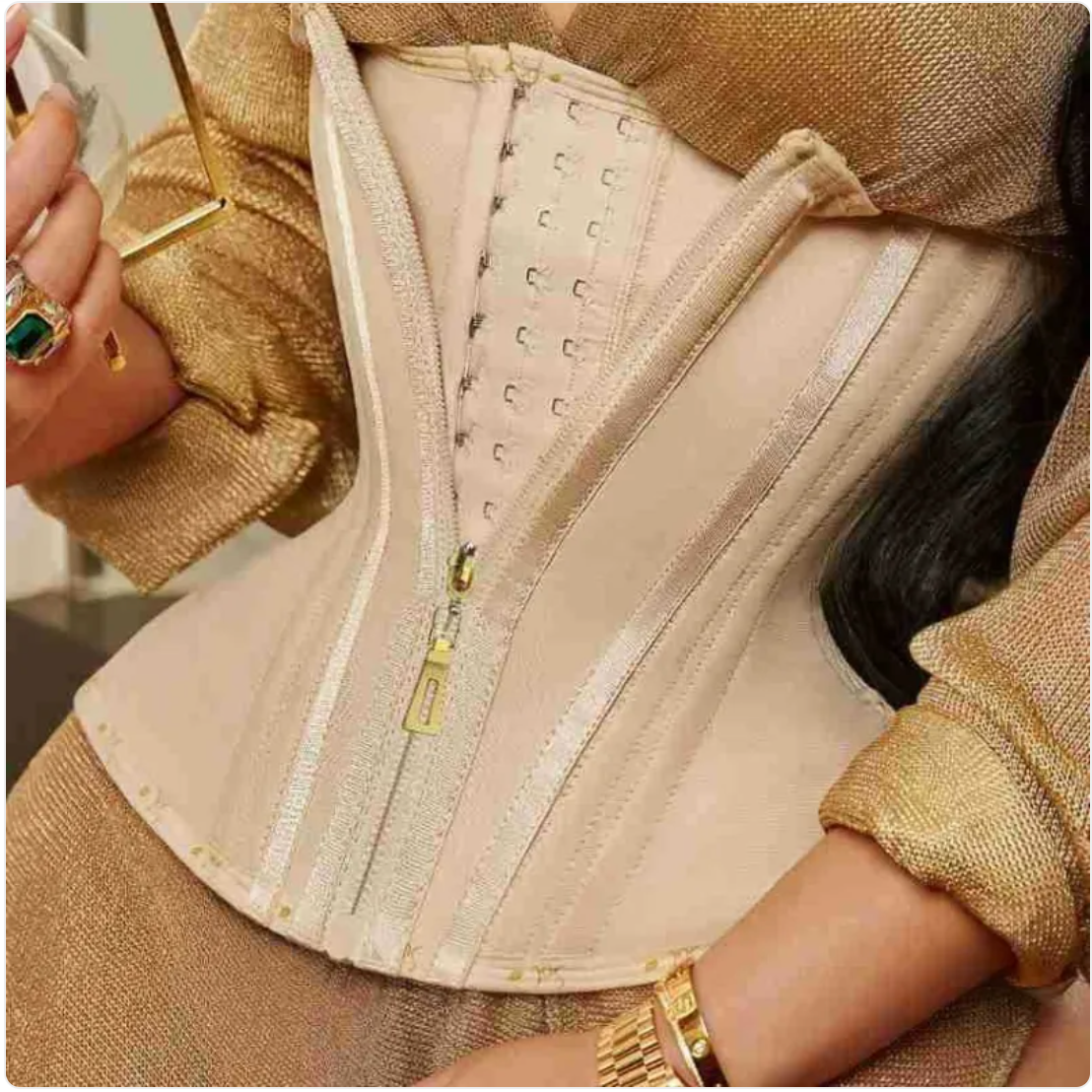 Latex Waist Trainer Corset Belt