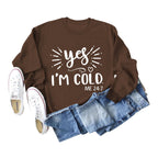 Plus-Size Long-Sleeved Fashion Sweater for Girls