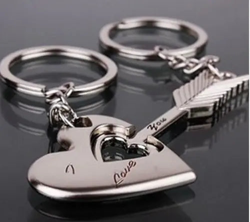 Cupid's Arrow Metal Creative Keychain for Couples | Accessory