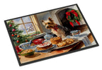 Silky Terrier Christmas Cookies Doormat