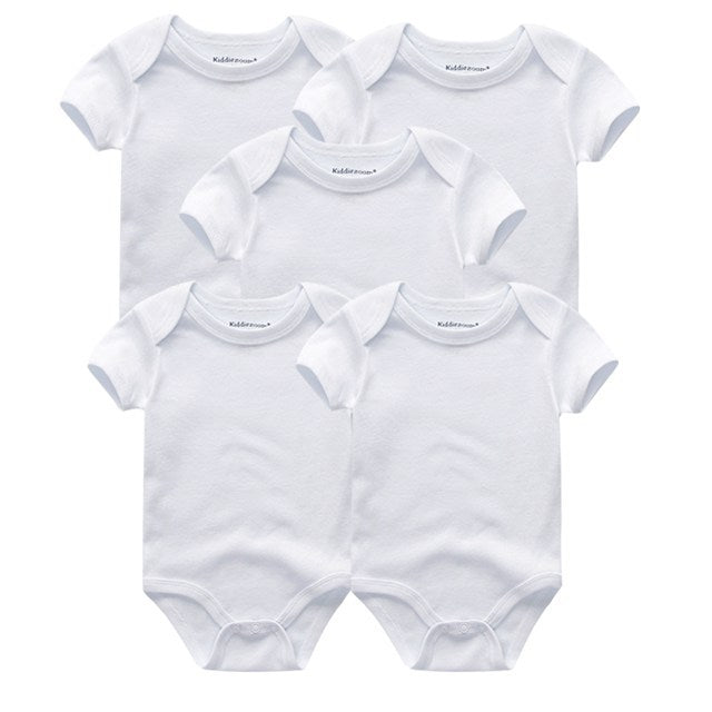 Baby Bodysuit, Jumpsuit, Printed - Five Pieces Set