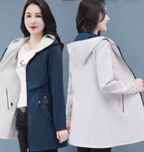 Reversible Women's Parka - Blue / Size G (One Piece)
