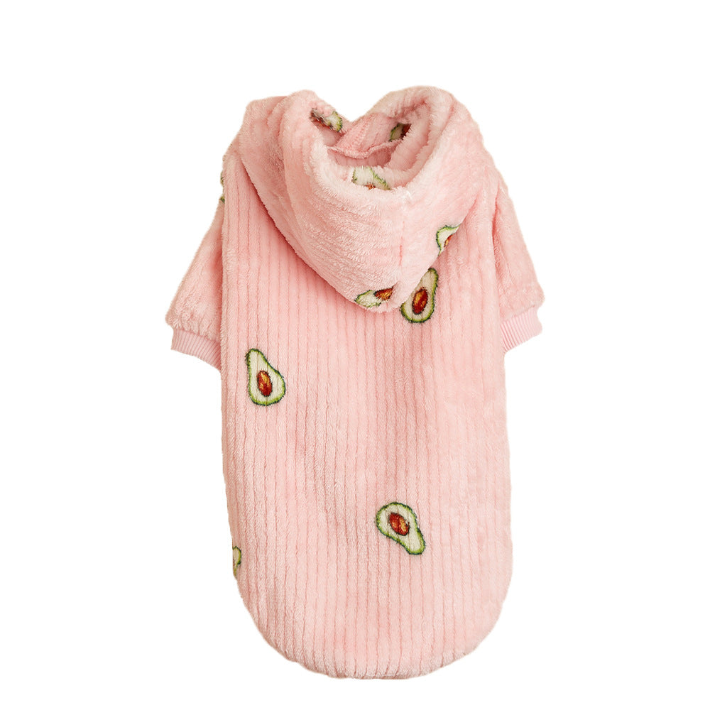 Avocado Print Hoodie for Cats and Dogs