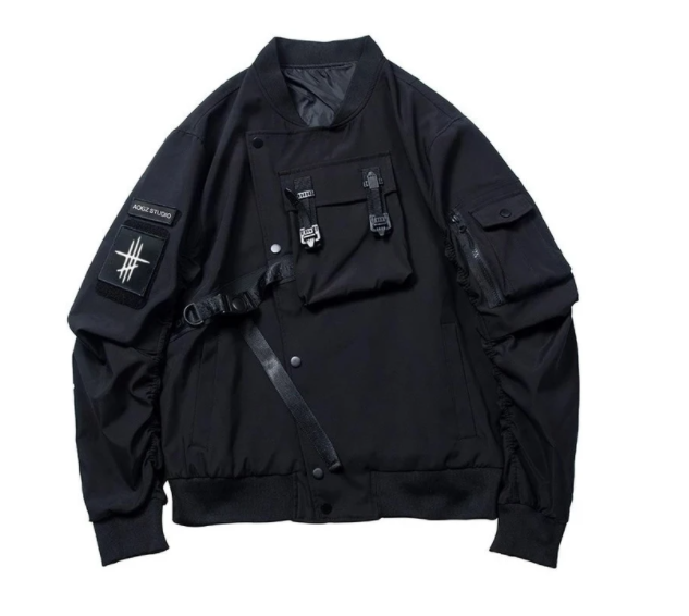 Loose Tide Functional Wind Baseball Jacket