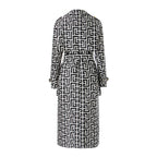 Heavy Industry Coat with Loose Design and Lace-up
