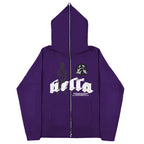 Oversized Zipper Hoodie | Streetwear
