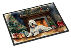 Old English Sheepdog Cozy Christmas Doormat