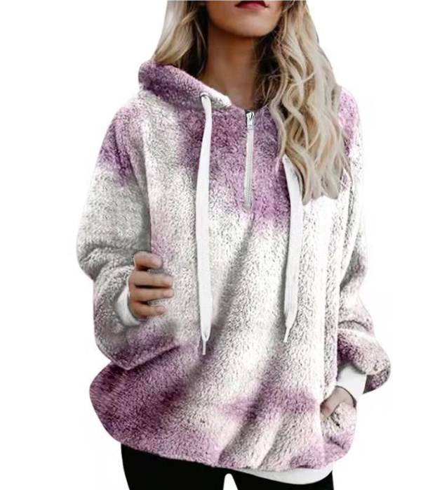 Reversible Tie-Dye Hooded Sweatshirt | Streetwear