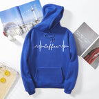 Harajuku Style Thick Hooded Sweatshirt with Fleece Lining | Streetwear